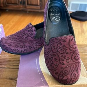 Dansko Floral leather flat Size 38